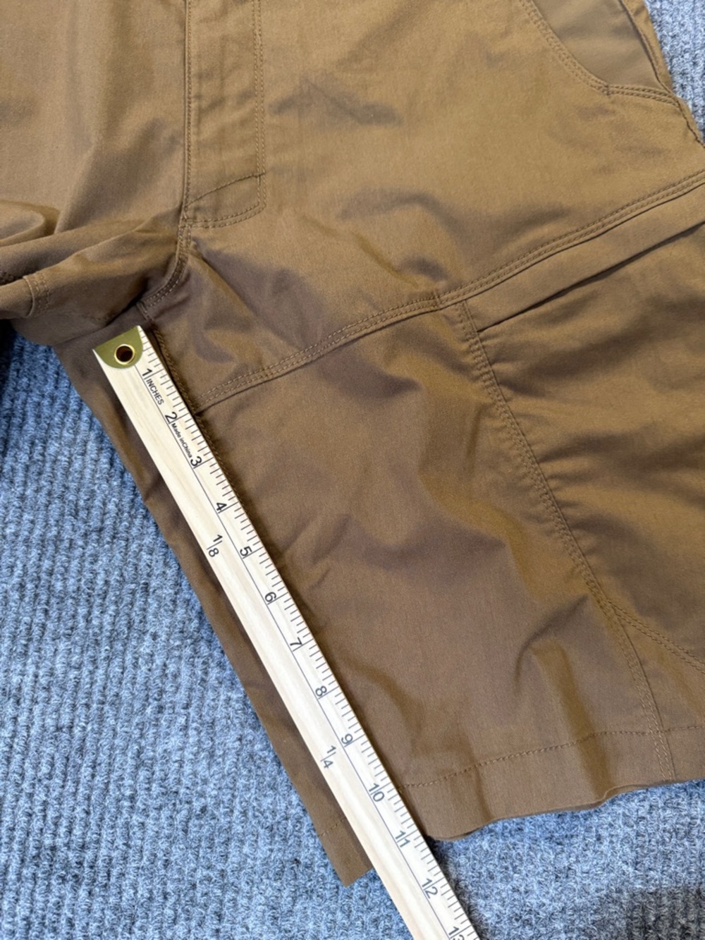 5.11 Apex Men's Tactical Battle Brown 10 Pockets Cargo Shorts 36 Waist - Picture 12 of 14
